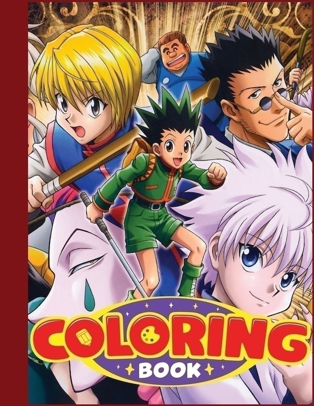 Front cover_Hunter x Hunter Coloring Book