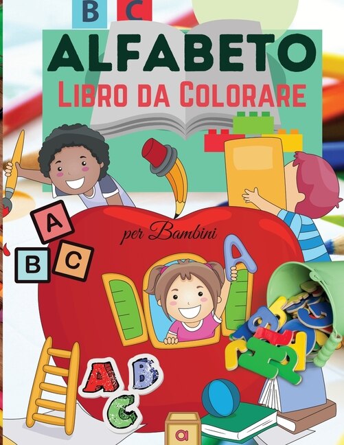 Front cover_Alfabeto Libro Da Colorare Per I Bambini