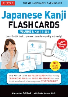Front cover_Japanese Kanji Flash Cards Kit Volume 1