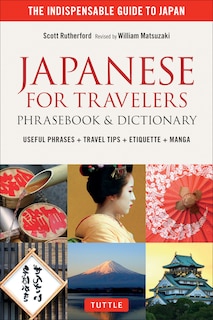 Couverture_Japanese for Travelers Phrasebook & Dictionary