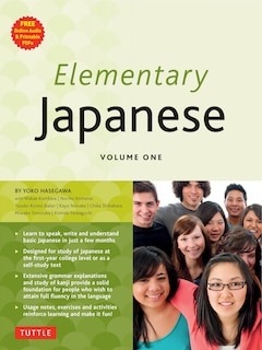 Couverture_Elementary Japanese Volume One