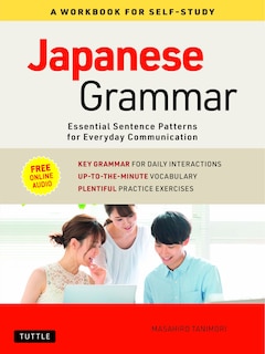 Front cover_Japanese Grammar: A Workbook For Self-study