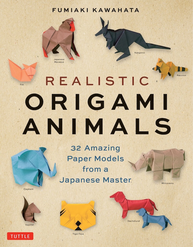 Front cover_Realistic Origami Animals