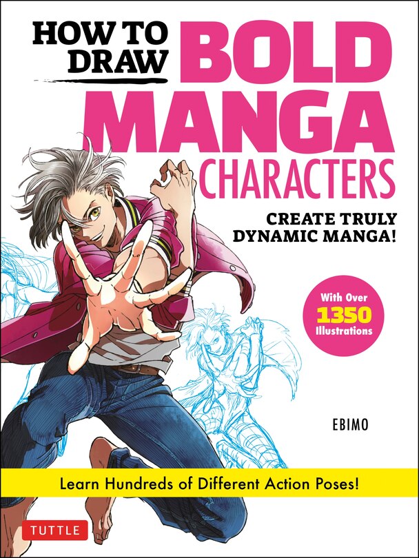 Front cover_How to Draw Bold Manga Characters