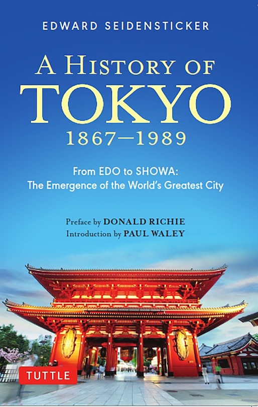 Couverture_A History of Tokyo 1867-1989