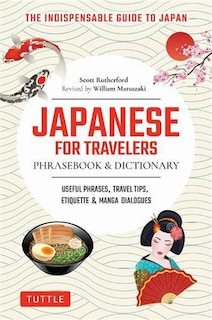 Front cover_Japanese for Travelers Phrasebook & Dictionary