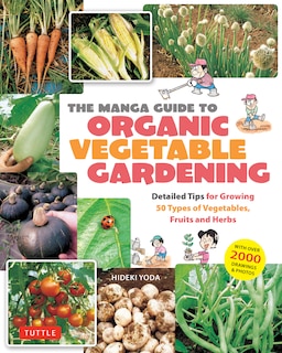Front cover_The Manga Guide to Organic Vegetable Gardening