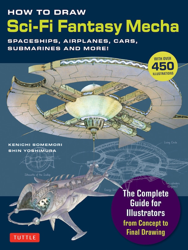 Front cover_How to Draw Sci-Fi Fantasy Mecha