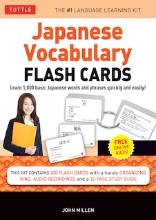 Front cover_Japanese Vocabulary Flash Cards Kit