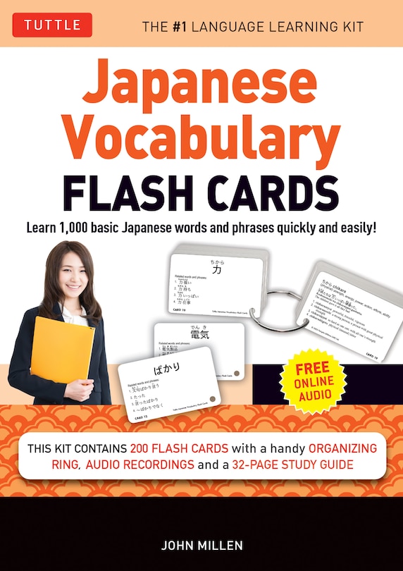 Front cover_Japanese Vocabulary Flash Cards Kit