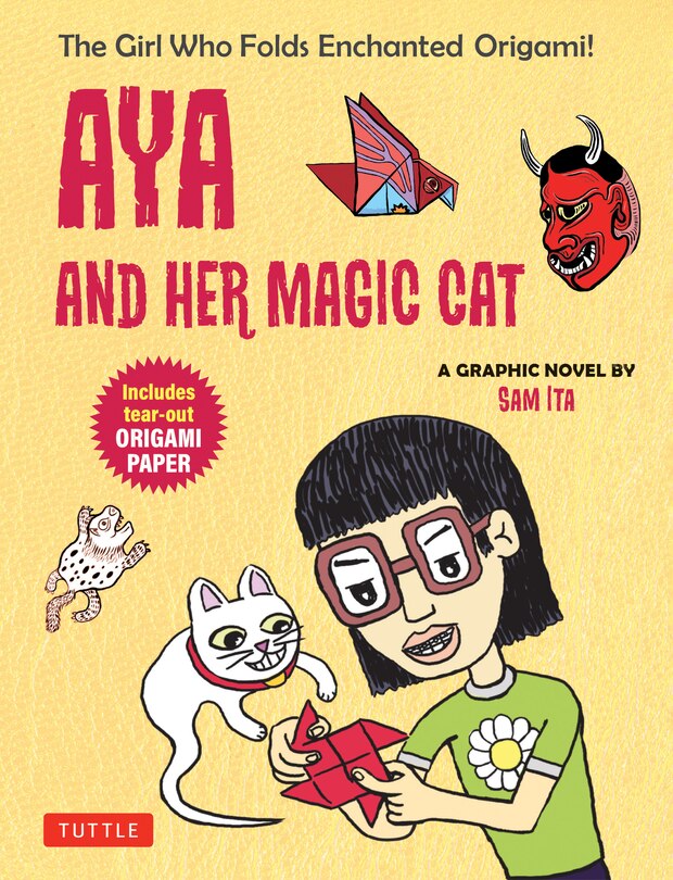 Couverture_Aya and Her Magic Cat: A Graphic Novel