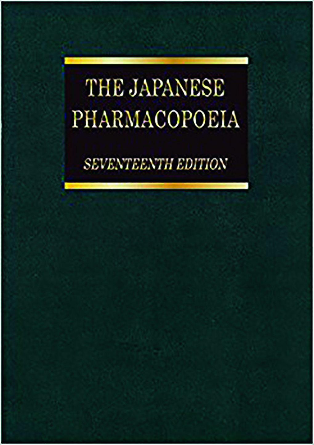 Couverture_Japanese Pharmacopoeia