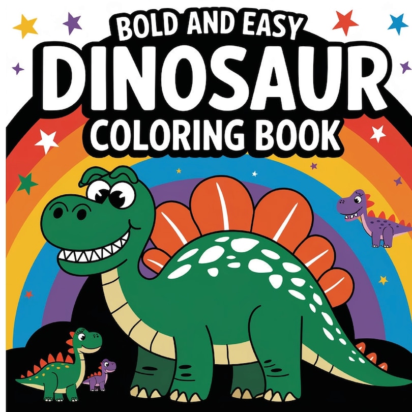 Front cover_Dinosaur Coloring Book for Boys