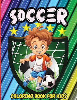 Front cover_Soccer Coloring Book for Kids