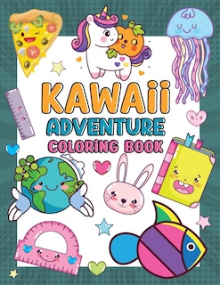 Couverture_Kawaii Adventure Coloring Book for Kids