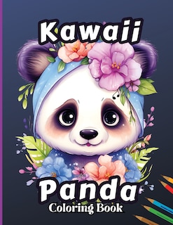 Front cover_Kawaii Panda Coloring Book