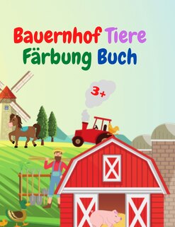 Couverture_Bauernhof Tiere Färbung Buch