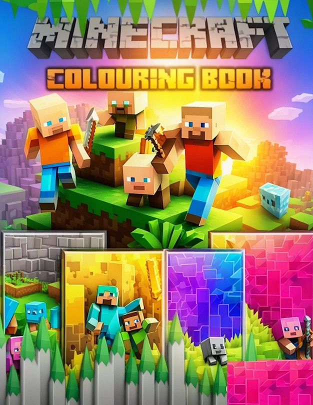 Couverture_Minecraft Coloring Book