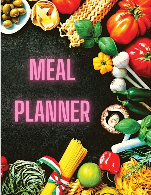 Couverture_Meal Planner - Track And Plan Your Meals, Meal Prep And Planning Grocery List