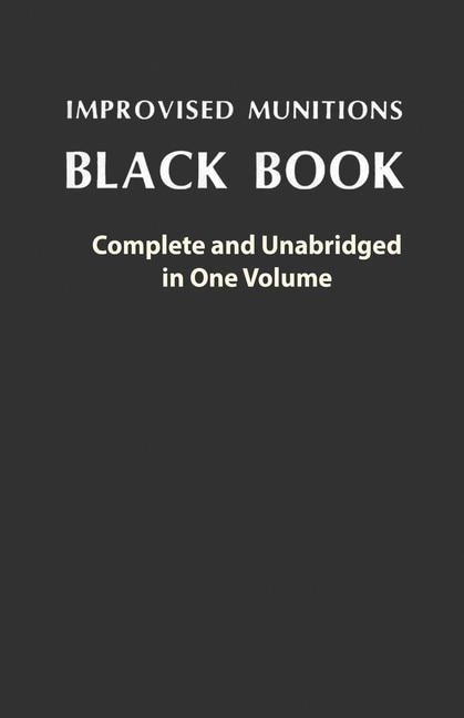 Front cover_Improvised Munitions Black Book