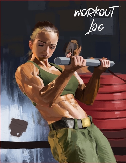 Gym Workout Log Book: Diary Fitness Logbook Gym Training Tracker Bodyweight Cardio Exercises Workout Routines For Men And