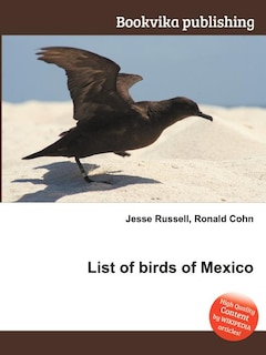 Couverture_List Of Birds Of Mexico