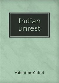 Front cover_Indian Unrest
