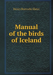 Couverture_Manual of the birds of Iceland