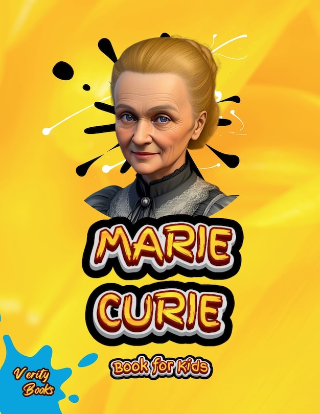 Front cover_Marie Curie Book for Kids