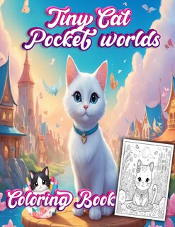 Front cover_Tiny Cats Pocket World coloring book