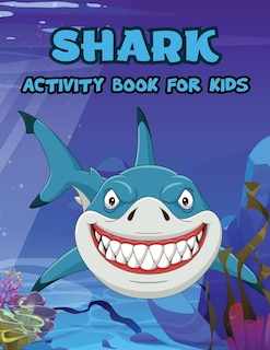 Couverture_Shark Activity Book for Kids