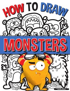 Front cover_How to Draw Monsters