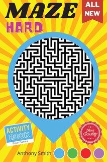 Couverture_From Here to There 120 Hard Challenging Mazes For Adults Brain Games For Adults For Stress Relieving and Relaxation!