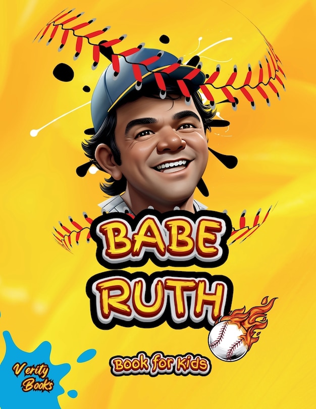 Front cover_Babe Ruth Book for Kids