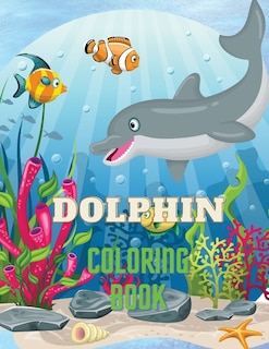 Front cover_Dolphin Coloring Book