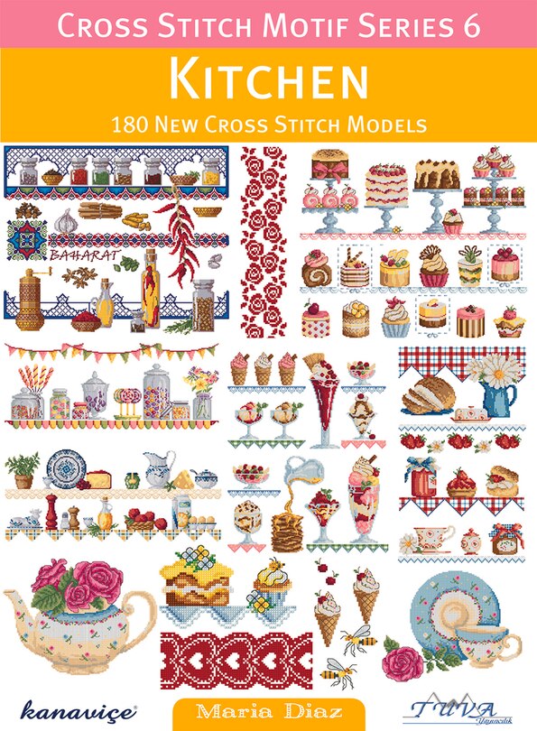 Front cover_Cross Stitch Motif Series 6: Kitchen