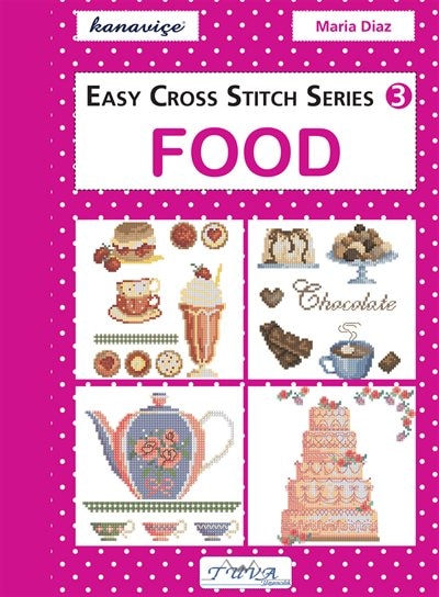 Front cover_Easy Cross Stitch Series 3: Food