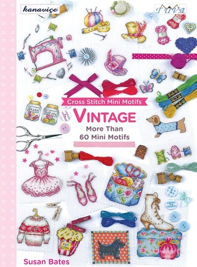 Front cover_Cross Stitch Mini Motifs: Vintage