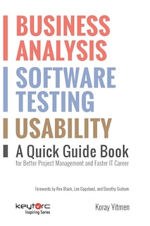 Front cover_Business Analysis, Software Testing, Usability