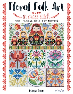 Couverture_Floral Folk Art In Cross Stitch