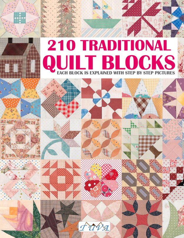 Front cover_210 Traditional Quilt Blocks