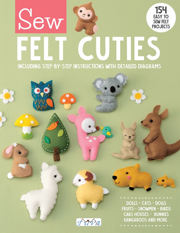 Front cover_Sew Felt Cuties