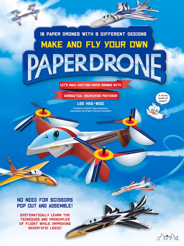 Front cover_Make And Fly Your Own Paper Drone