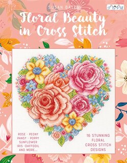Front cover_Floral Beauty In Cross Stitch