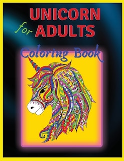Front cover_Unicorn Coloring Book