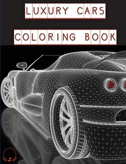 Front cover_Luxury Cars Coloring Book