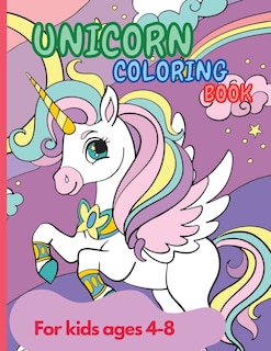 Front cover_Unicorn Coloring Book
