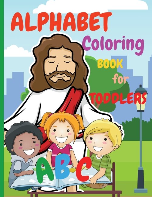 Front cover_Alphabet Coloring Book for Toddlers