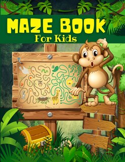 Couverture_Maze Book For Kids, Boys And Girls Ages 4-8