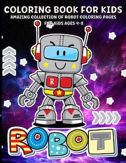Couverture_Robots Coloring Book For Kids